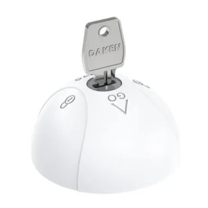 Serrure antivol blanche pour camping car et utilitaire